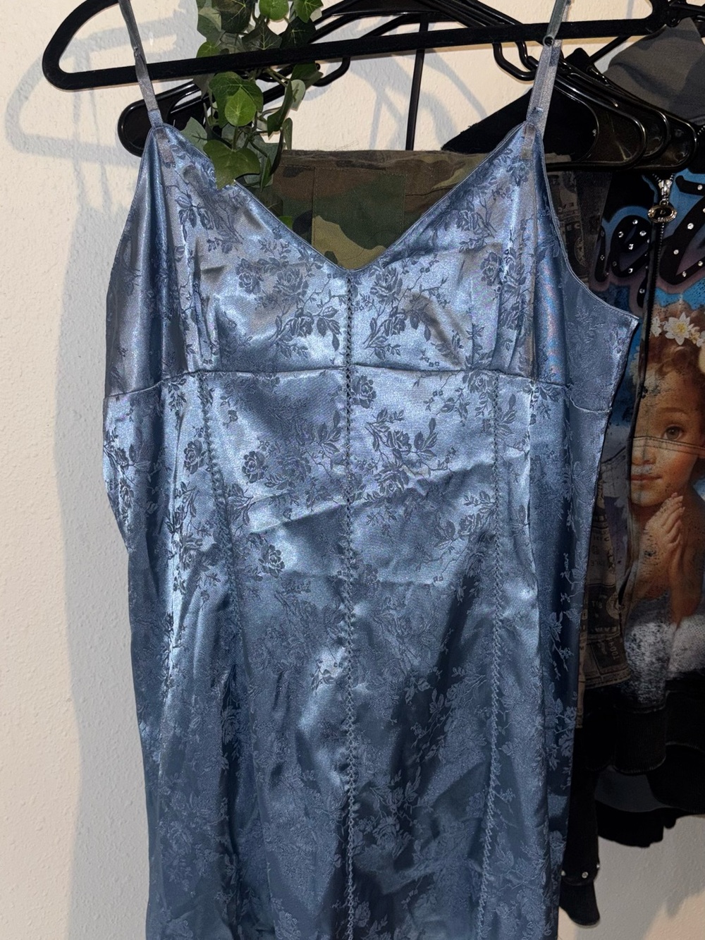 Victoria Secret Blue Slip Dress